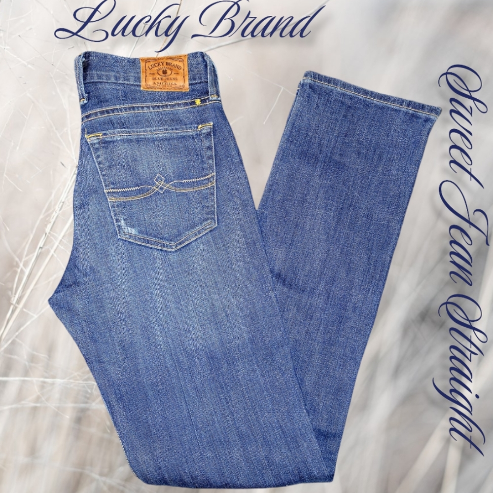 NWOT Lucky Brand The Sweet Jean straight Sz 4A